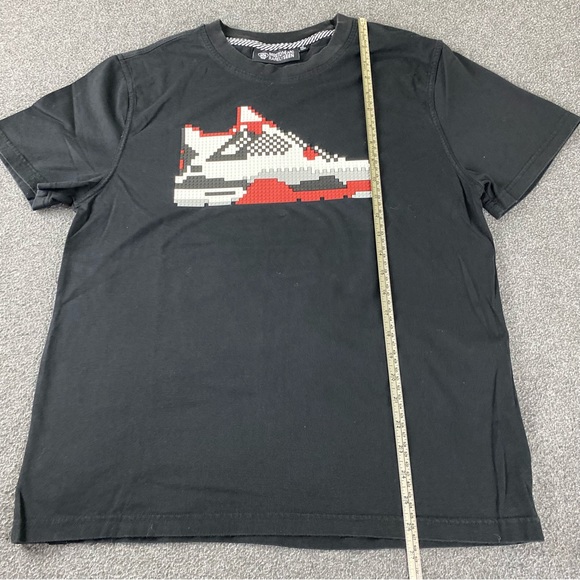 Mostly Heard Rarely Seen 8-Bit Jordan 4 Black Men’s T-Shirt Size Medium - Picture 4 of 13